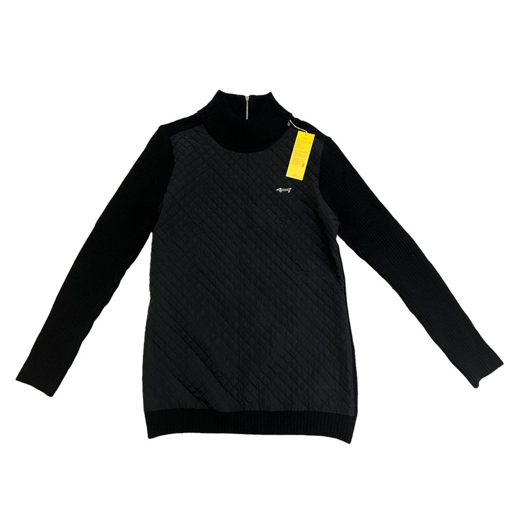 Louis Castel Paris Medium Weight Sweater in Size 95 (See Measurements) Black NWT